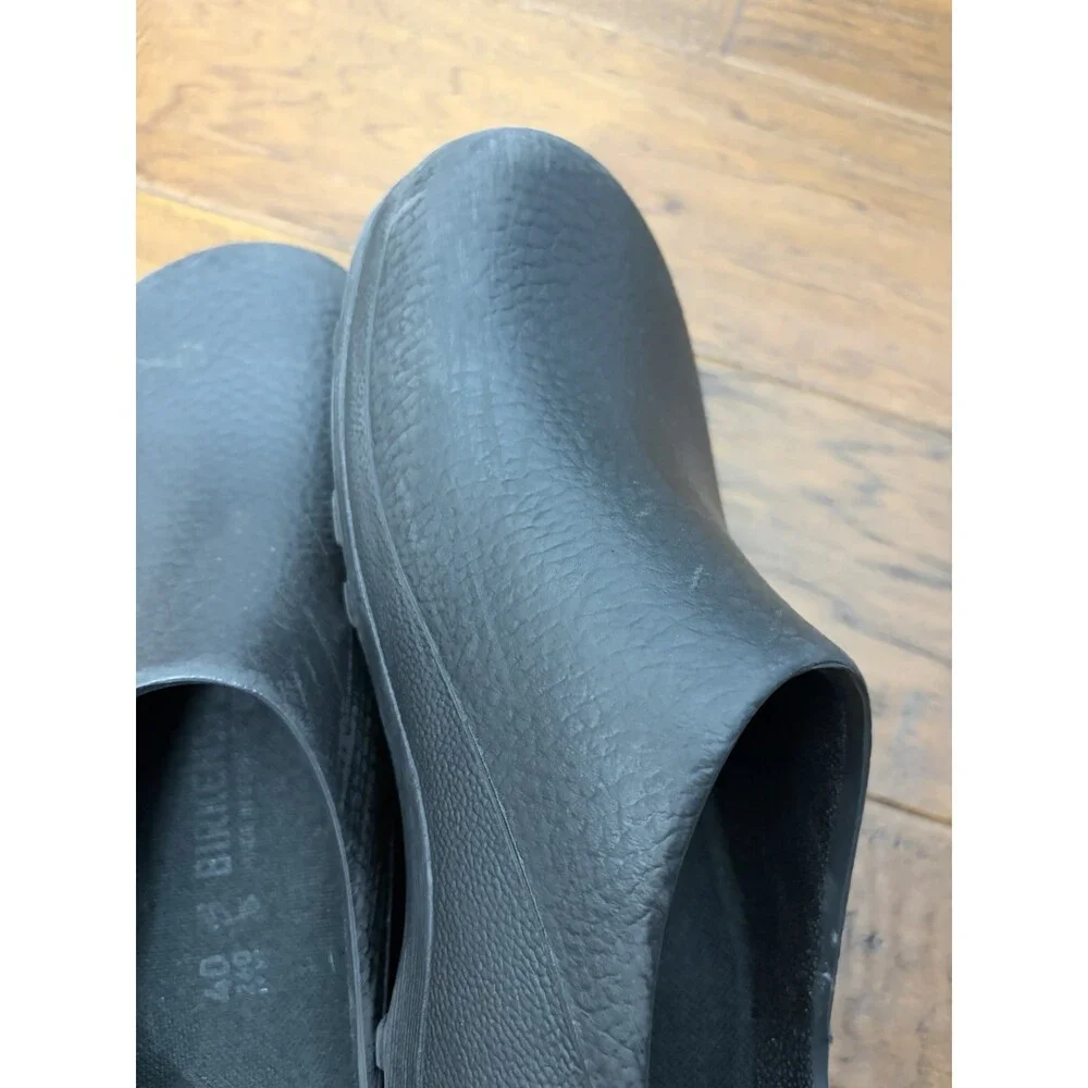 BIRKENSTOCK Birki’s “Profi” Rubber Slip On Clog Men's US7/W9 EU 40 Black